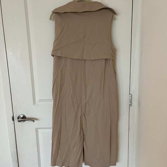 Massimo Dutti Sleeveless Trench Coat Small - Picture 4 of 7